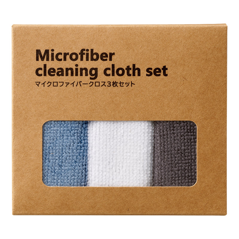 マイクロファイバークロス3枚セット