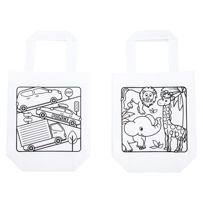 ぬりえこバッグA（1P）