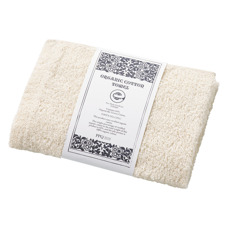 オーガニックコットン ハンドタオル