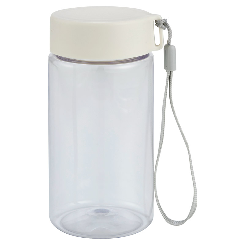 飲み口の大きなクリアボトル420ml