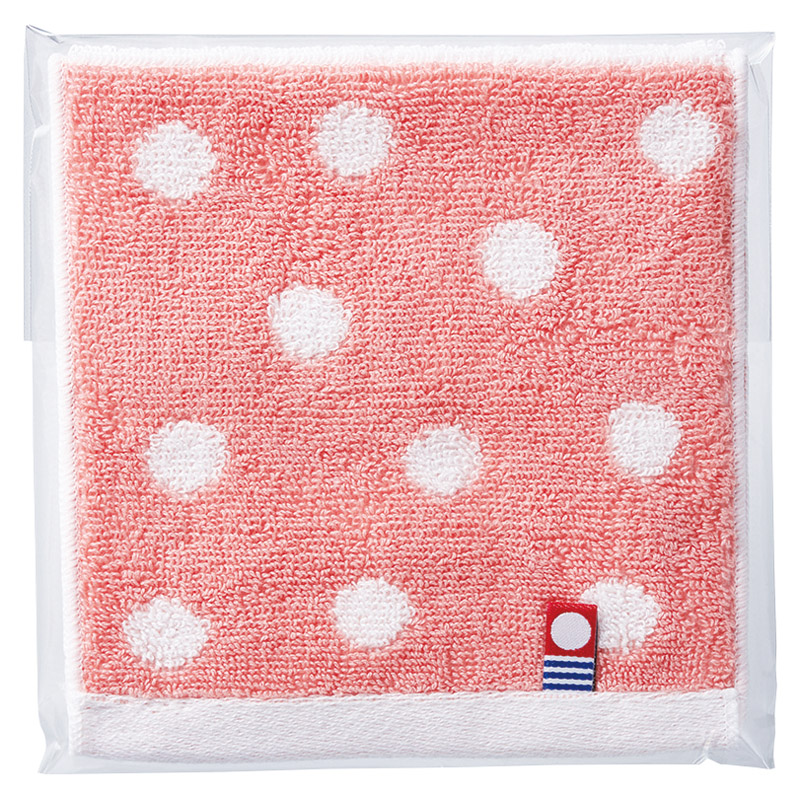 今治ドット ポケットタオルハンカチ（袋入）