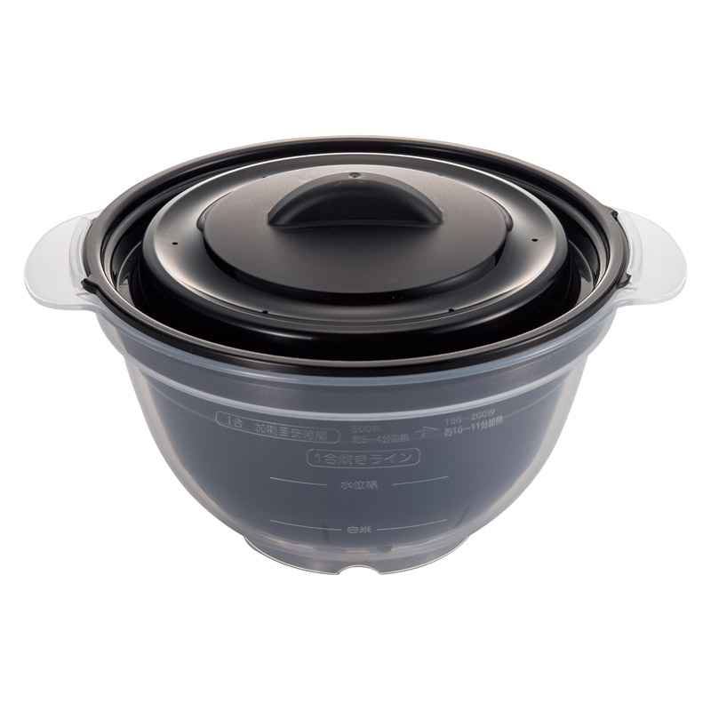 簡単!レンジで一合炊き