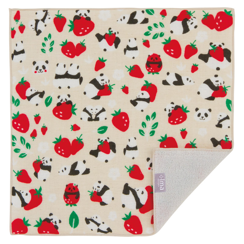 +ima 今治うまれのハンカチ ガーゼ&パイルハンカチ