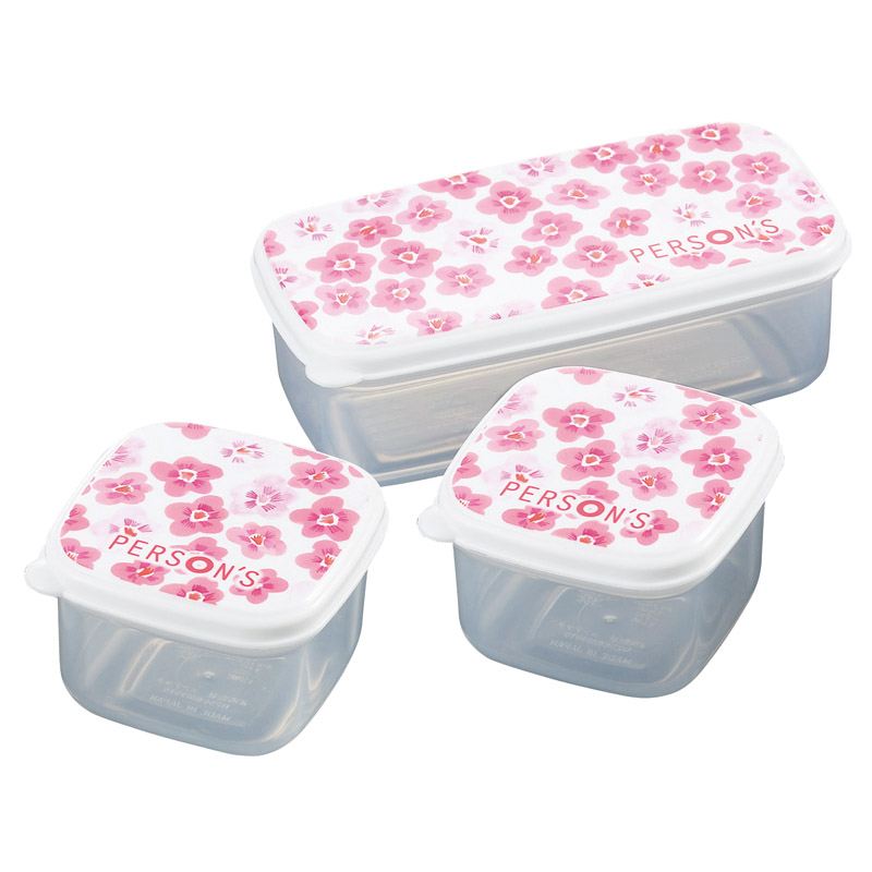 パーソンズフローラル シールウェア3pcs