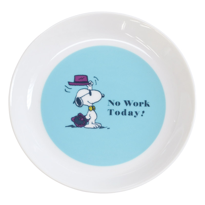 スヌーピー NOWORK パンプレート