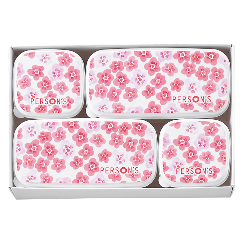 パーソンズフローラル シールウェア4pcs