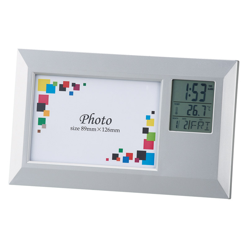 フォトフレームクロック ワイド