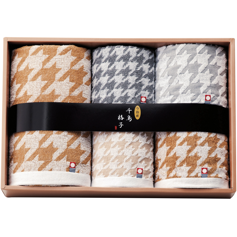 今治タオルブランド 千鳥格子 タオルセット