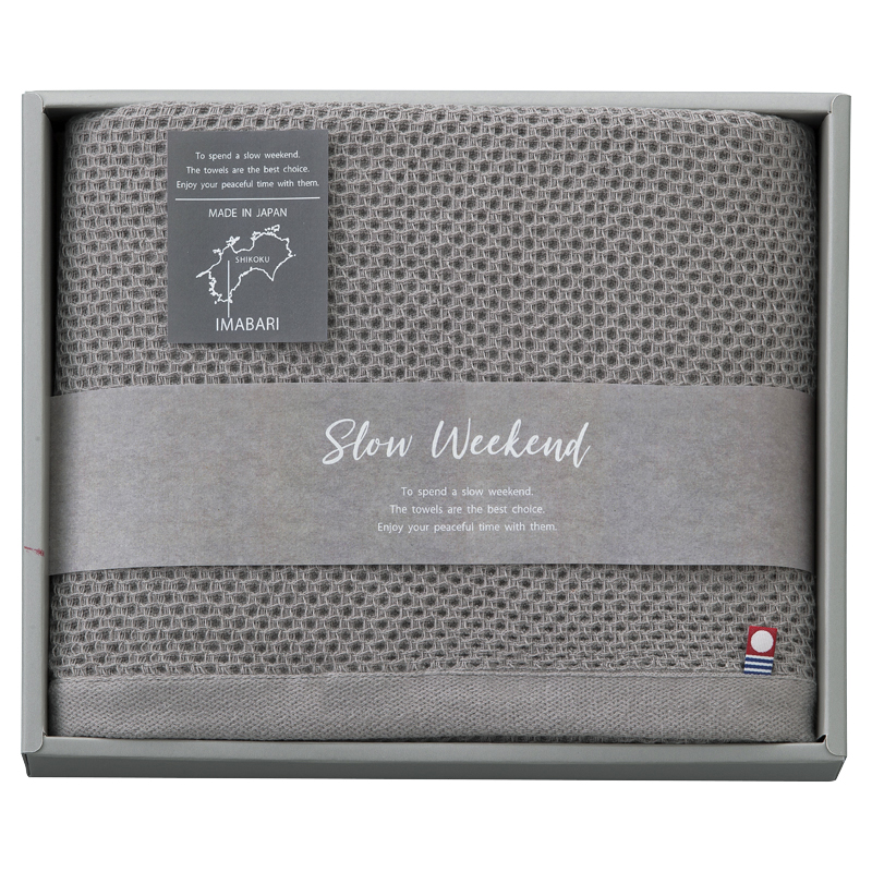 SLOW WEEKENDコンパクトバスタオル