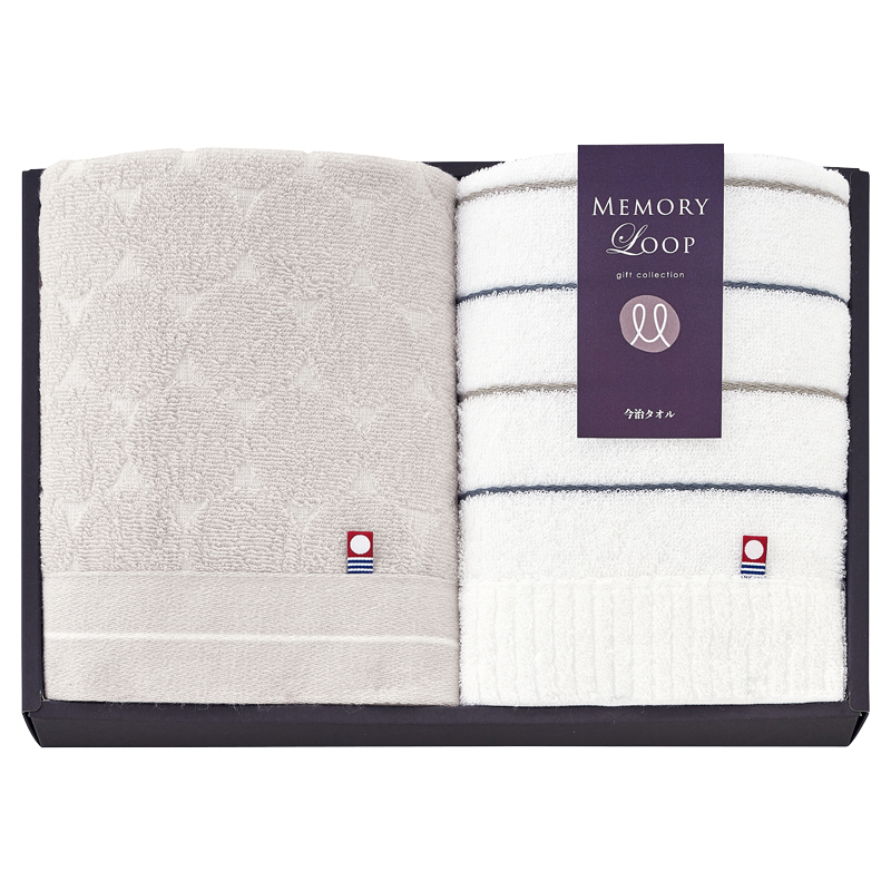 メモリーループ フェイスタオル2P