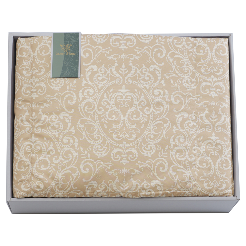 モンブラン 洗える羽毛肌掛ふとん