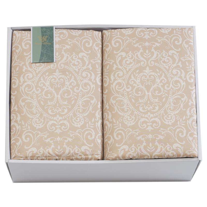 モンブラン 洗える羽毛合掛ふとん2P