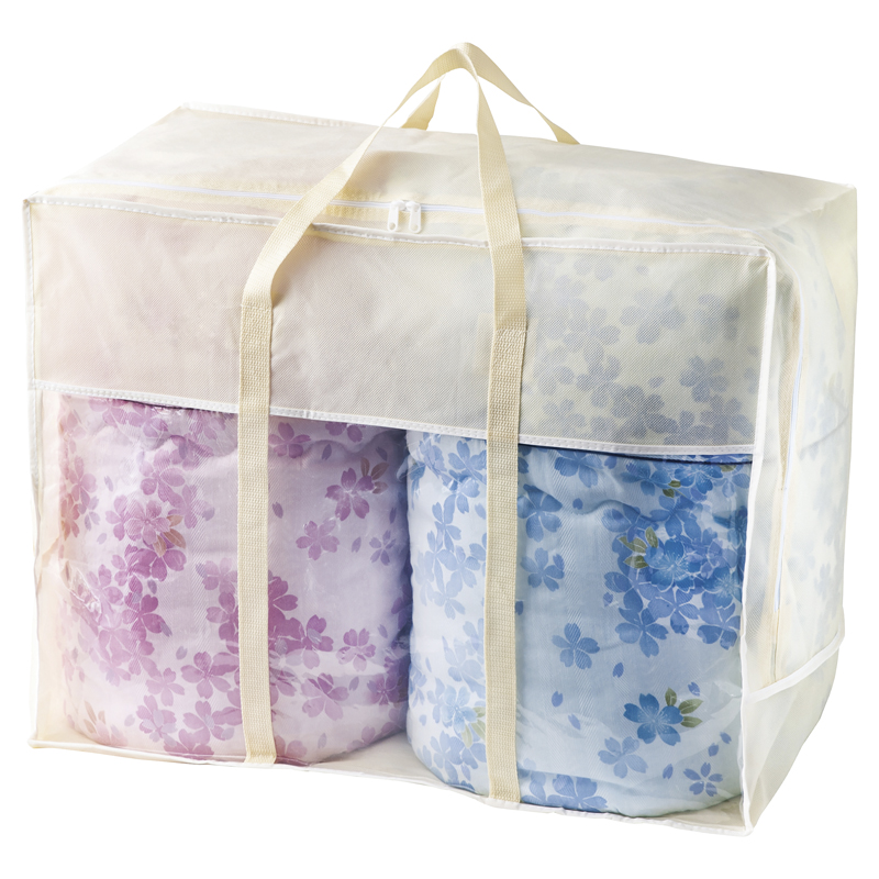 和の色彩 三河木綿 ダブルガーゼ 羽毛タッチ中わた 肌布団2P