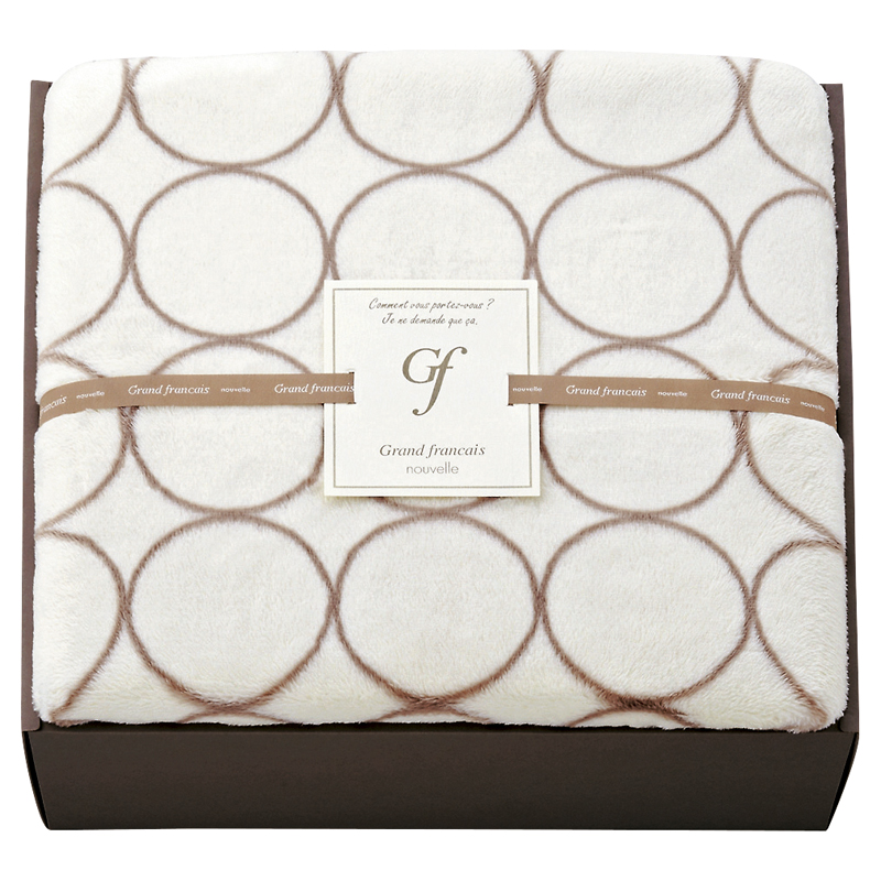 グランフランセヌーベル ハイソフトタッチマイヤー毛布