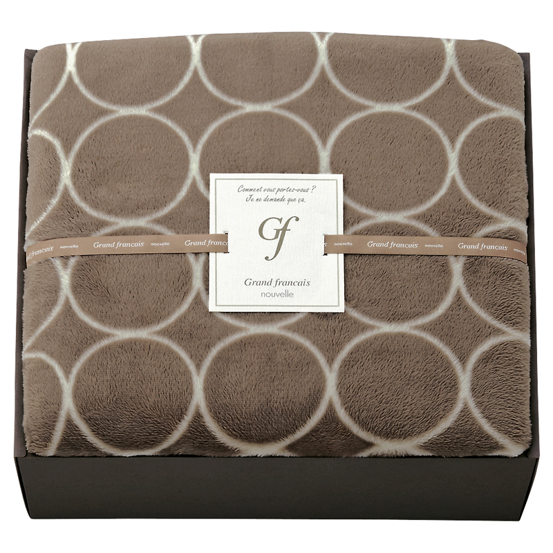 グランフランセヌーベル ハイソフトタッチマイヤー毛布