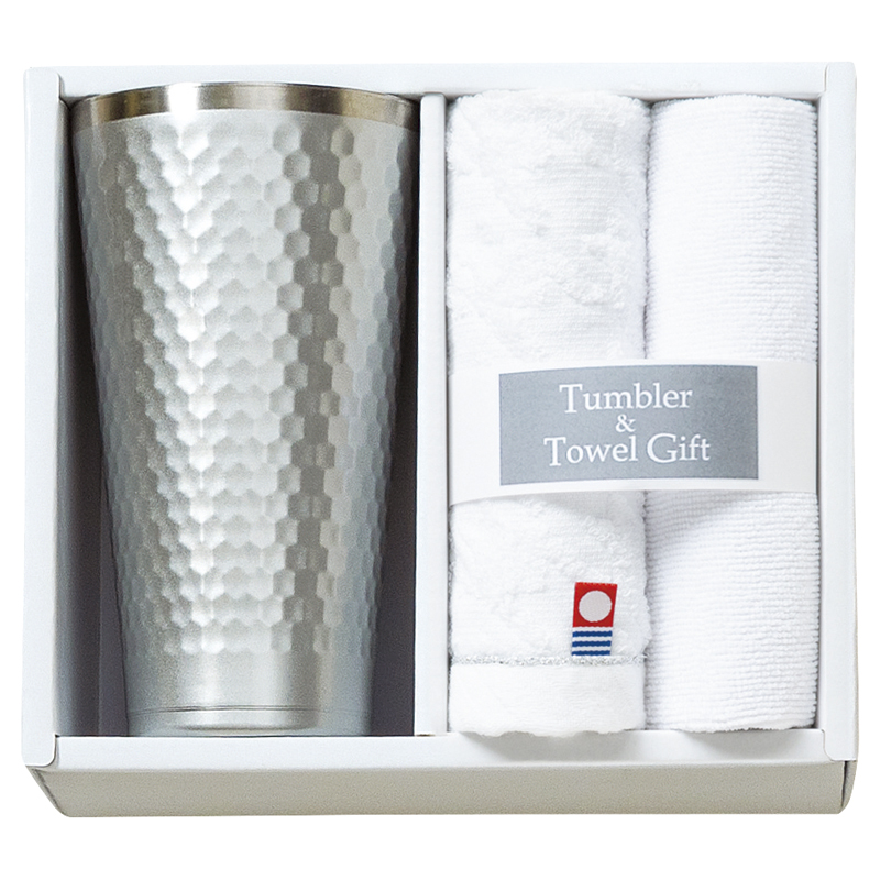 タンブラー＆今治産タオル＆マイクロファイバークロスセット