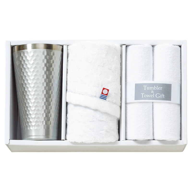 タンブラー＆今治産タオル＆マイクロファイバークロスセット