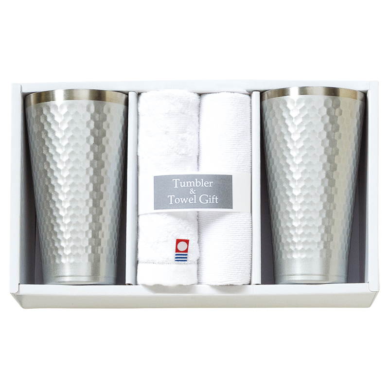 タンブラー＆今治産タオル＆マイクロファイバークロスセット