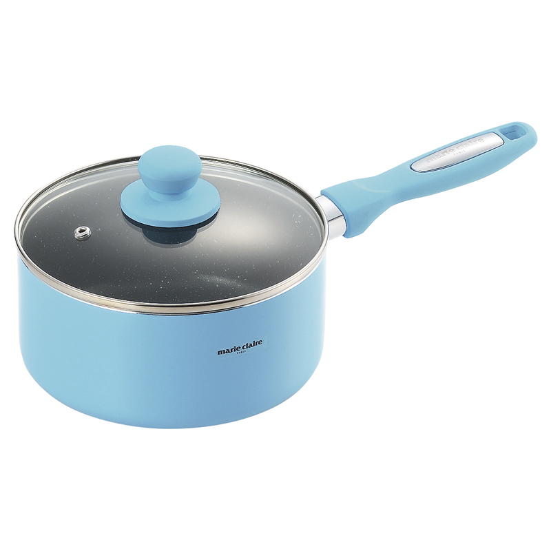 マリ・クレール カラーズ アルミ片手鍋18cm