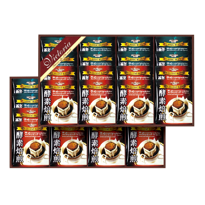 珈琲屋さんが作った酵素焙煎ドリップコーヒーセット