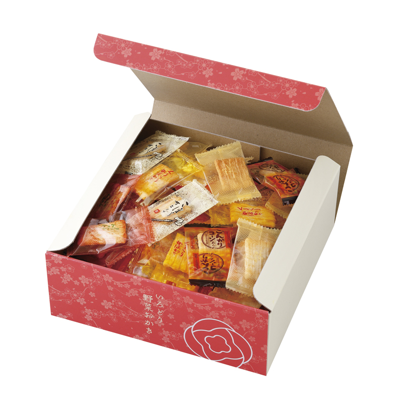 いろどり野菜おかき