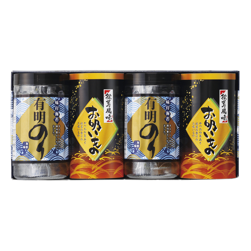 有明のり・永谷園松茸風味お吸い物詰合せ