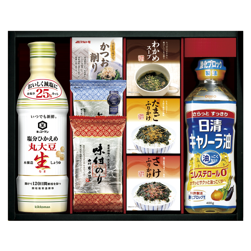 キッコーマン塩分ひかえめ生しょうゆ＆バラエティギフト