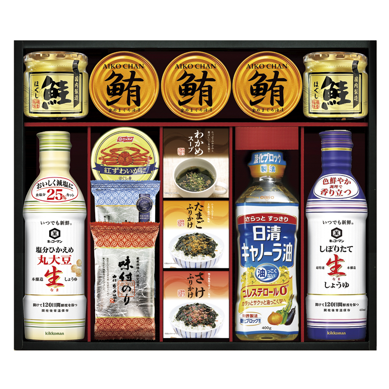 キッコーマン塩分ひかえめ生しょうゆ＆バラエティギフト