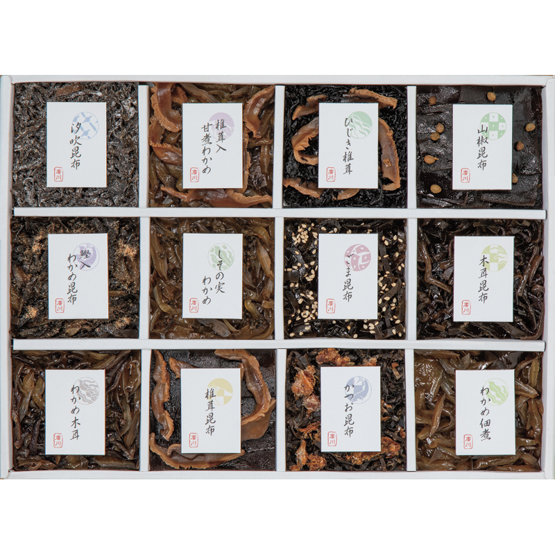 廣川昆布 御昆布 12品佃煮詰合せ