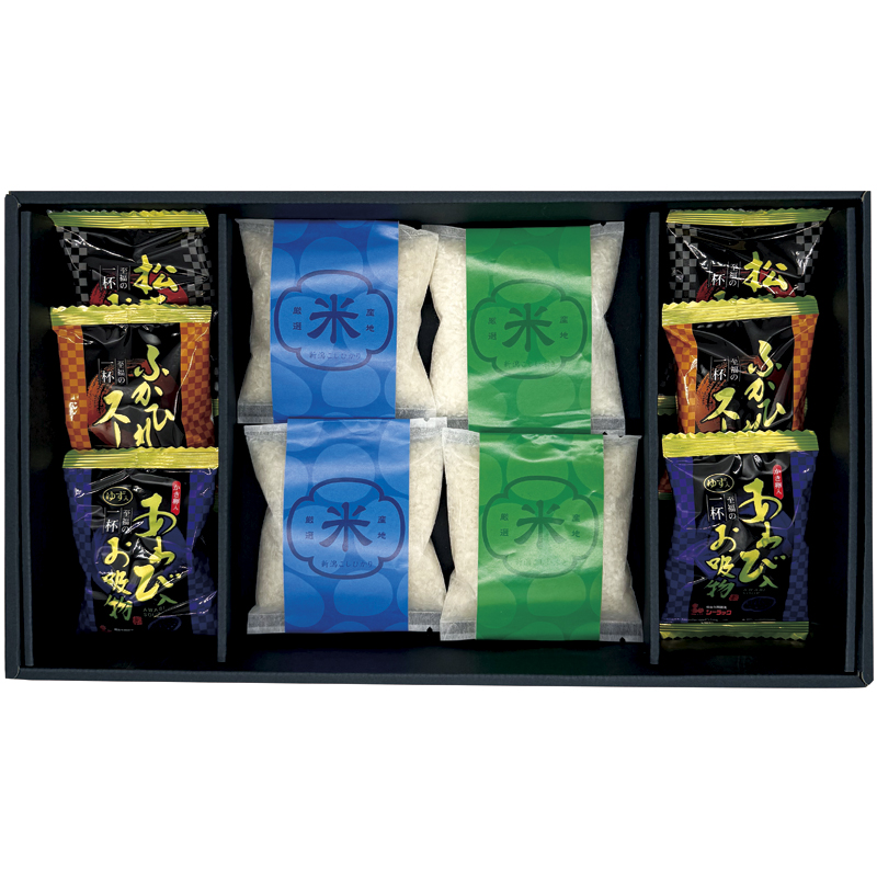 初代田蔵 新潟米食べくらべお吸物ギフトセット