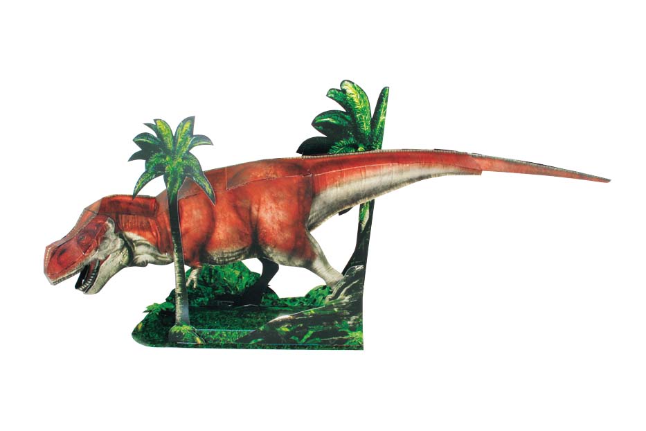 ペーパークラフト　ティラノサウルス